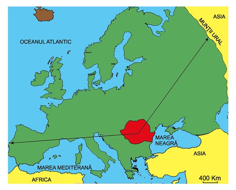 România este în centrul EUROPEI